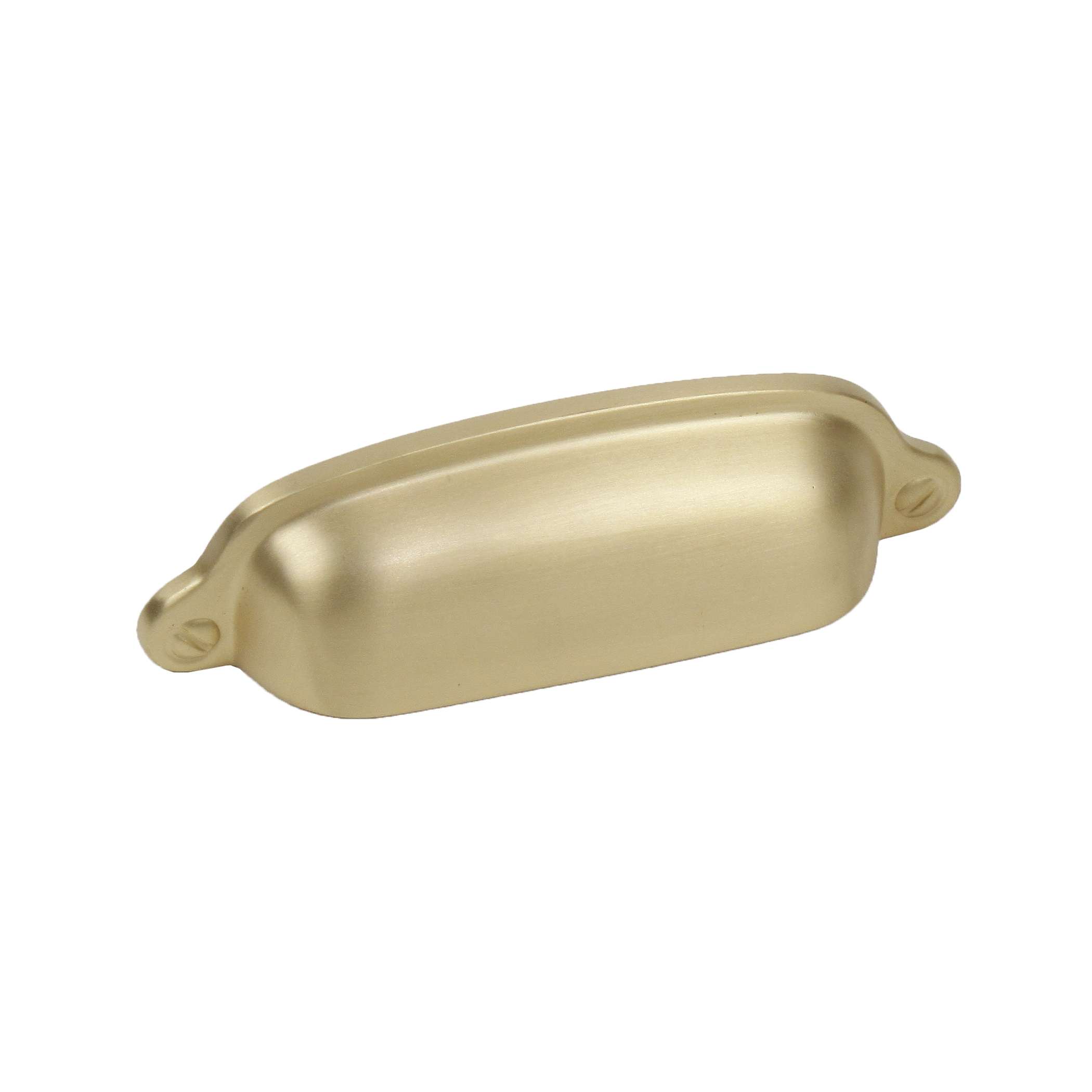 Glamour Yukon Cup Pull Satin Br 3 Inches Cc Century Hardware