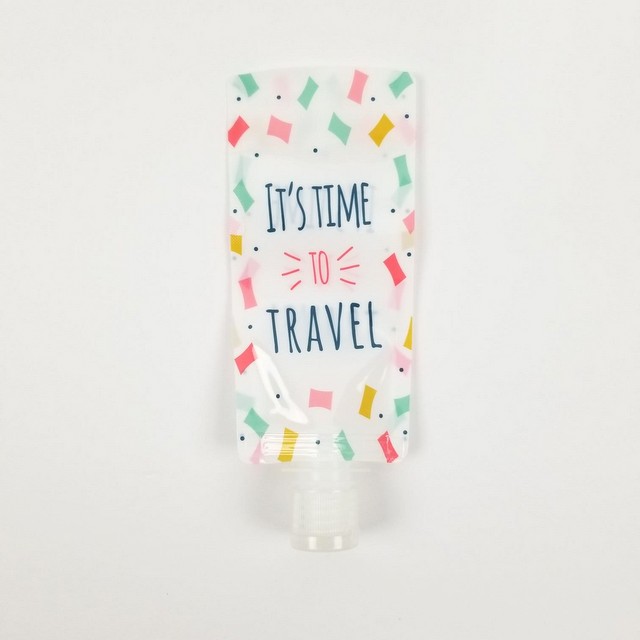refillable travel pouches